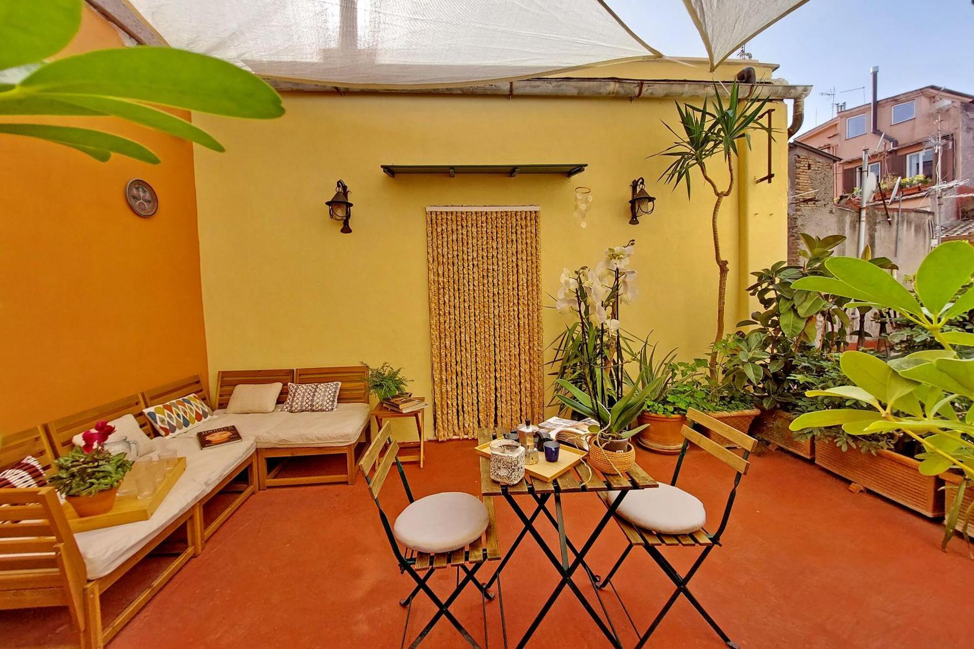 Campo Dei Fiori Con Terrazzo Apartman Róma Kültér fotó